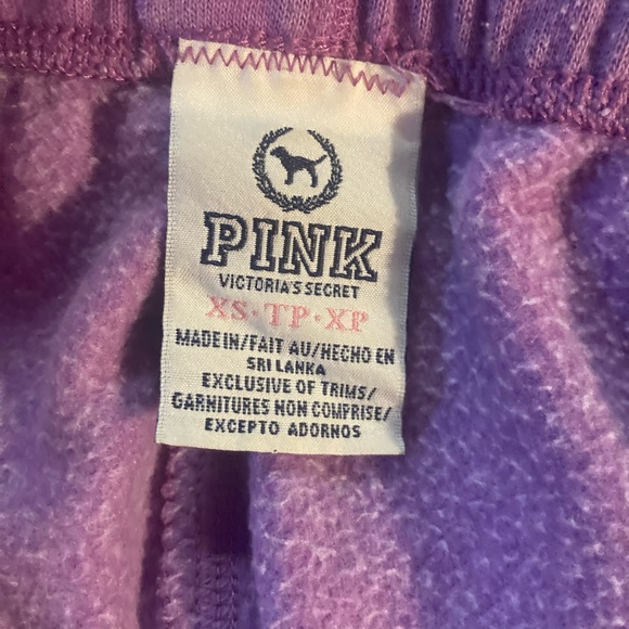 Pink XS campus drawstring sweat shorts - Picture 3 of 3